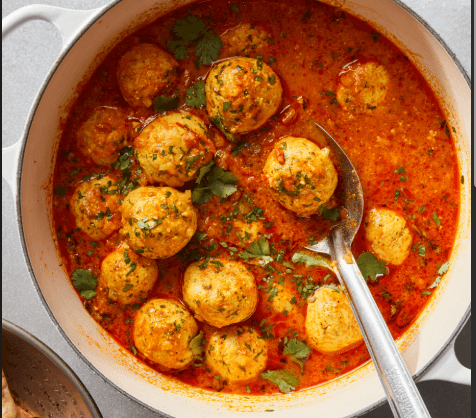 Beef Kofta with Yogurt Sauce